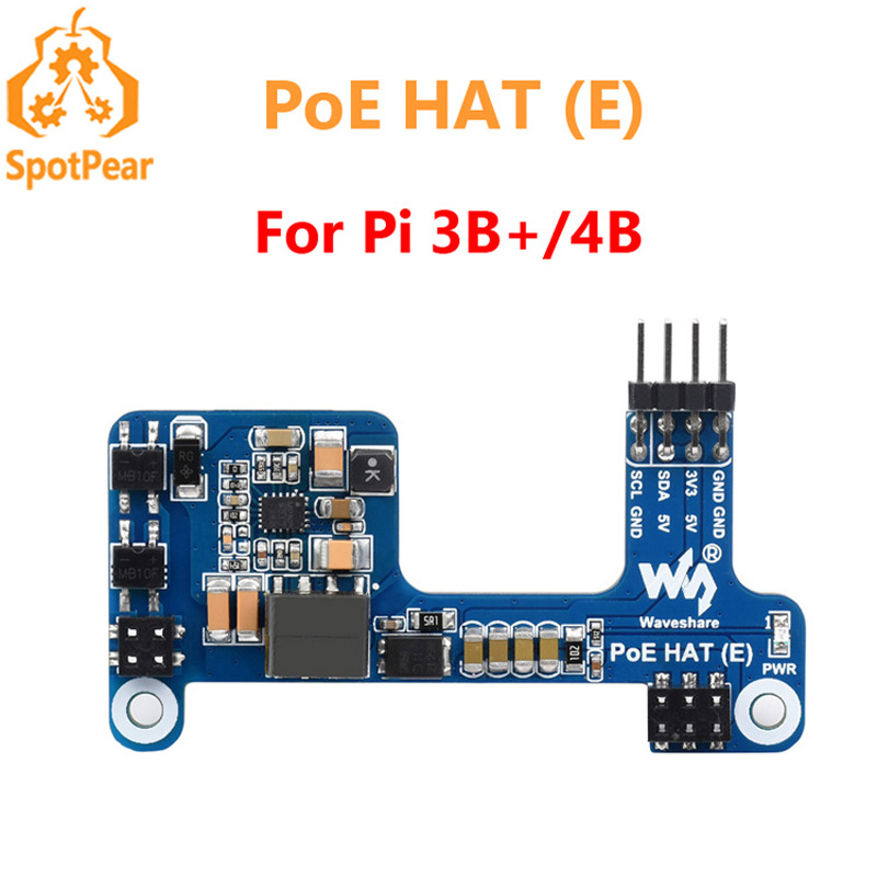 Pi Power Supply - Raspberry Pi PoE HAT Power over