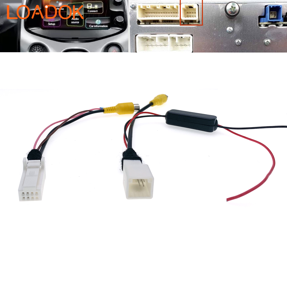 Pi Camera Cable - 8 Pin Car Radio Reversing Rear
