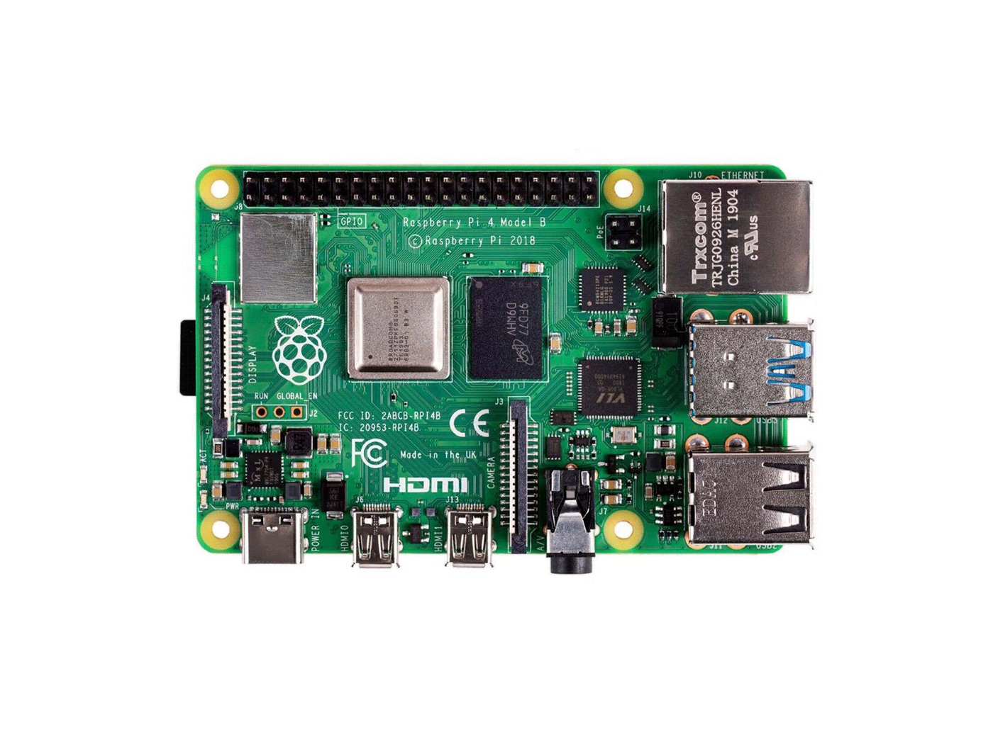 Pi 4 Case - Raspberry Pi 4 Computer Model B,