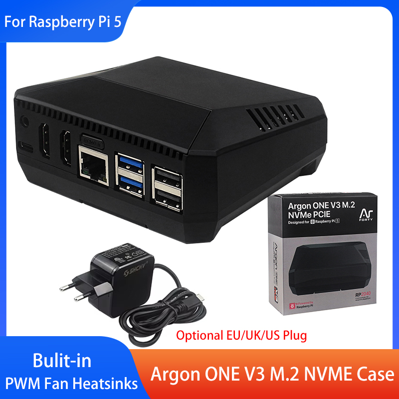 Pi Cooler - Argon ONE V3 M.2 NVME Case