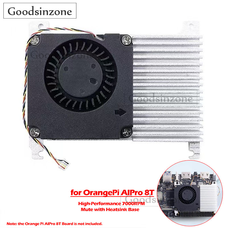 Pi Cooler - Cooling Fan with Heatsink Base Kit