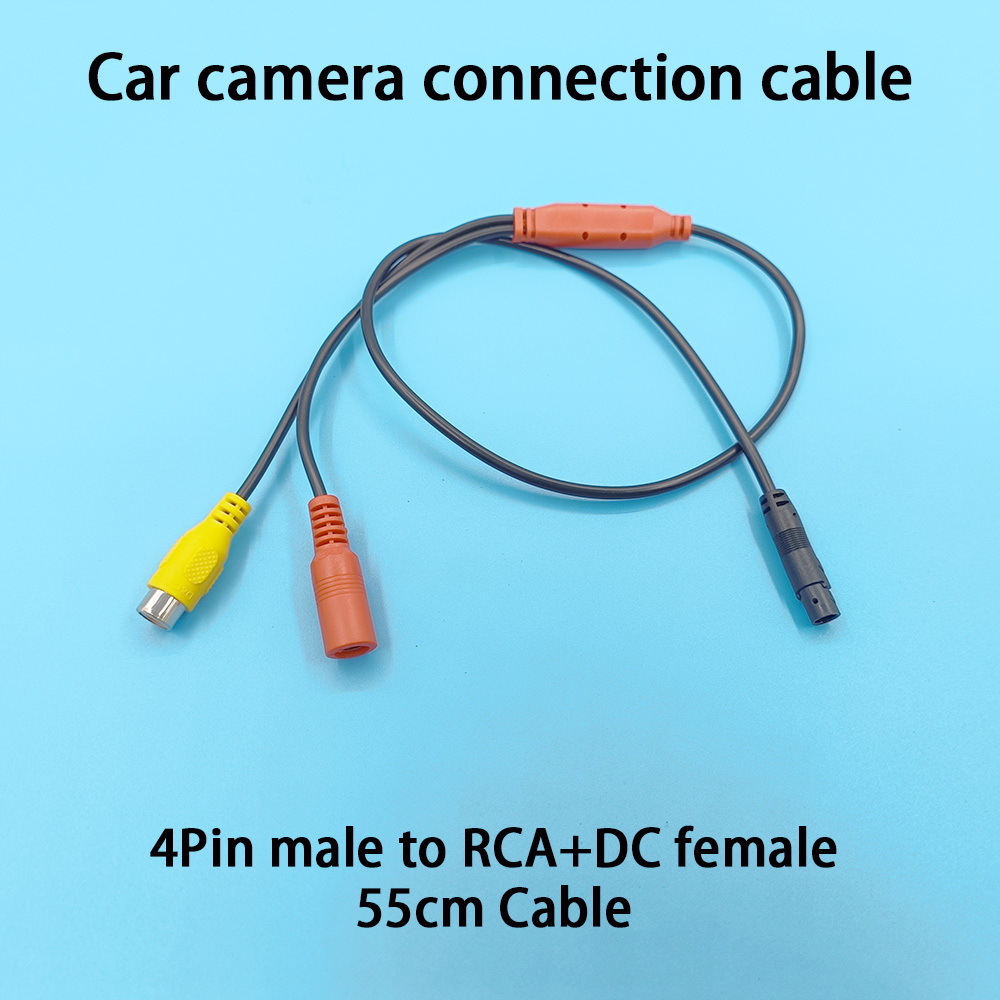 Pi Camera Cable - Car Cable 4 Pin Male to