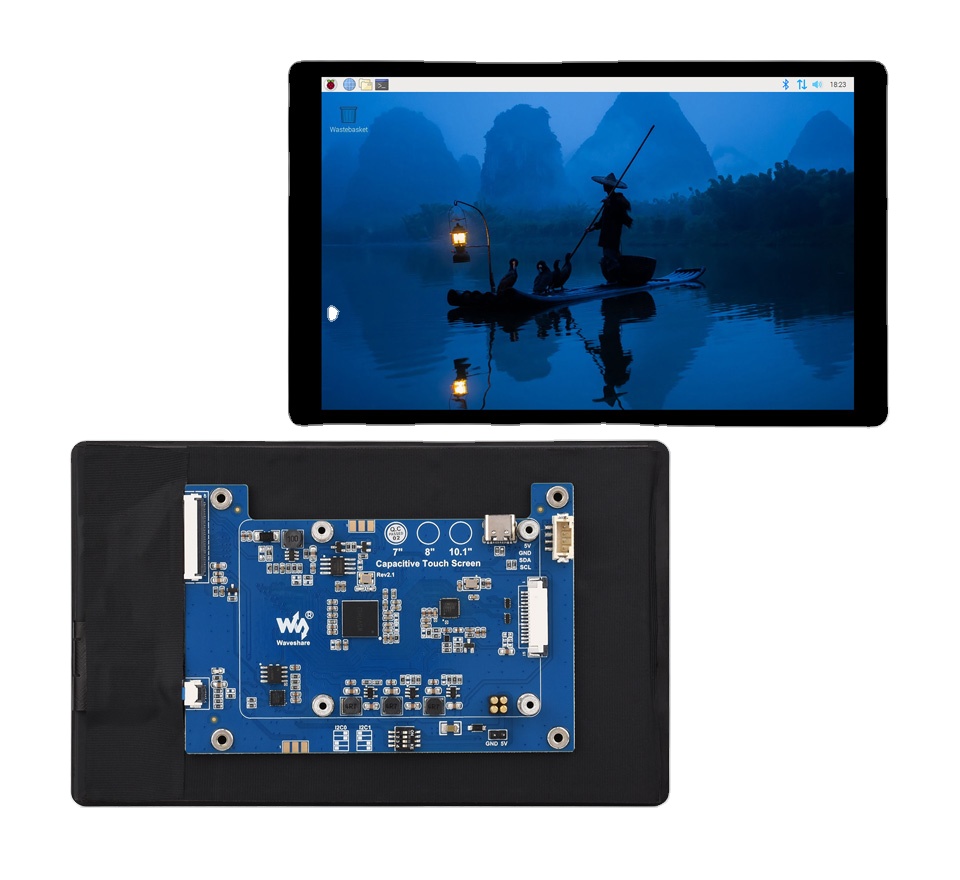 Pi Display - 7inch DSI LCD (E) Waveshare Capacitive