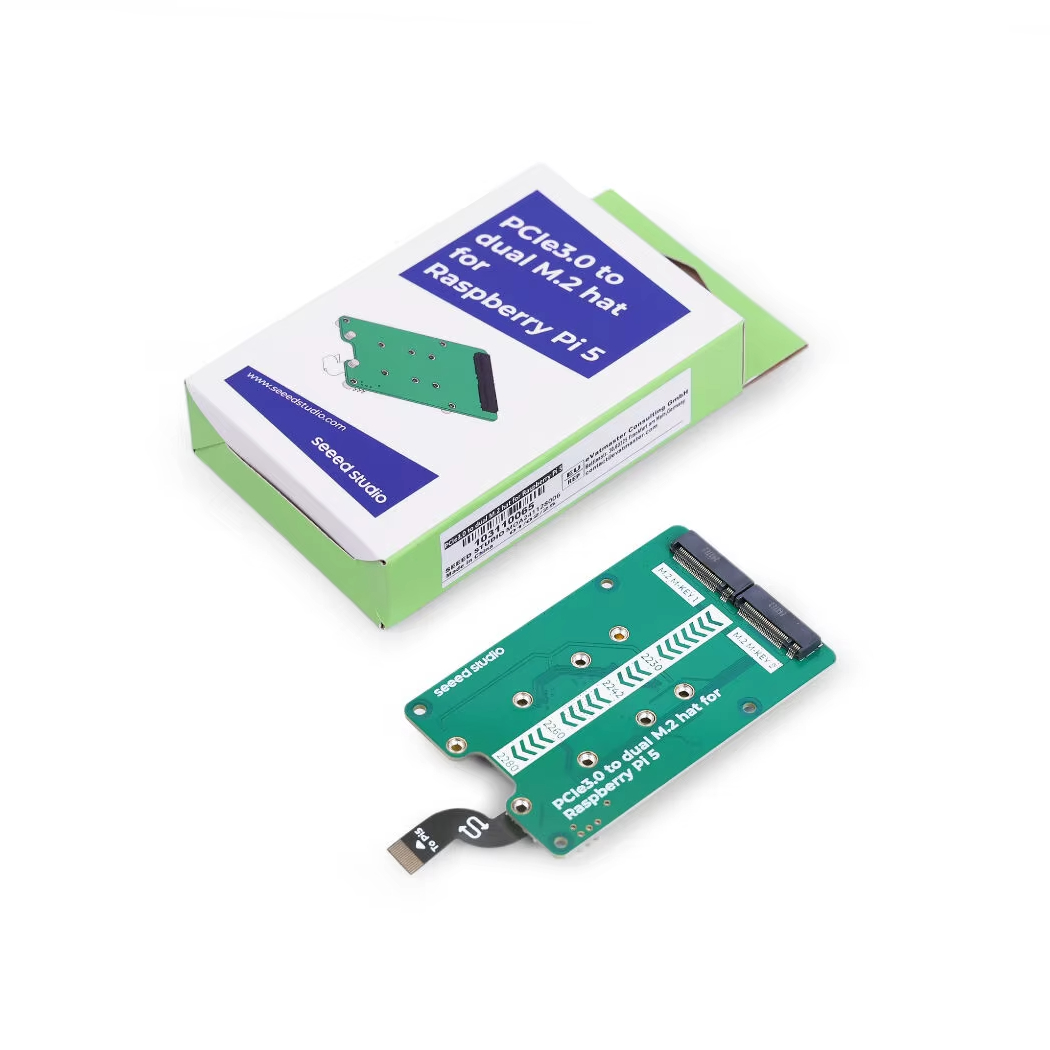 Raspberry Pi 5 - 103110065 PCIe3.0 Switch to Dual M.2