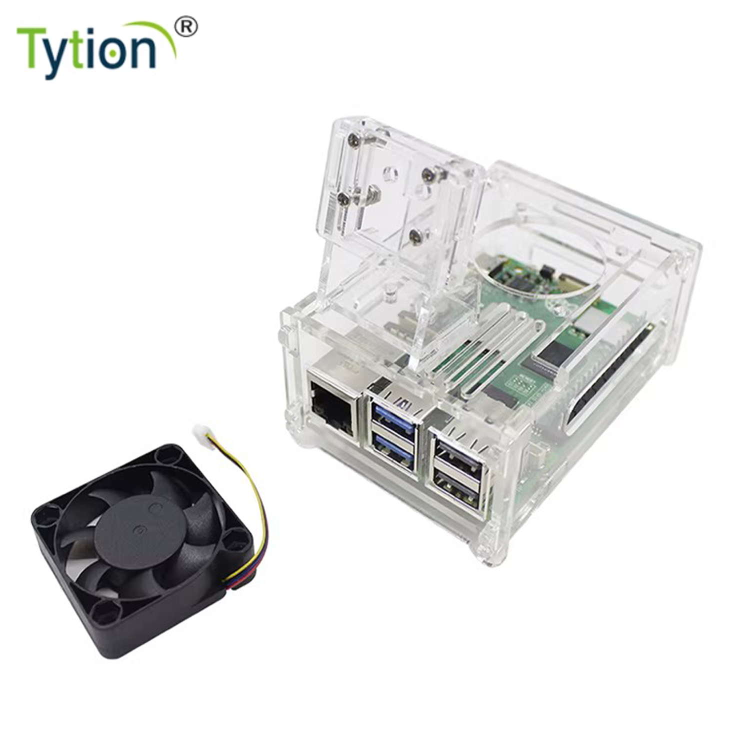 Pi Cooler - Raspberry Pi 5 Acrylic Case 4010