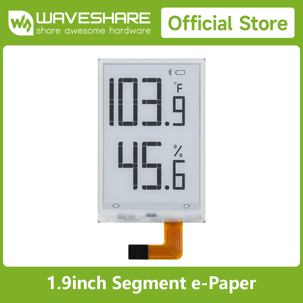 Waveshare 1.9inch Segment E-Pa - Pi Display 评论和价格