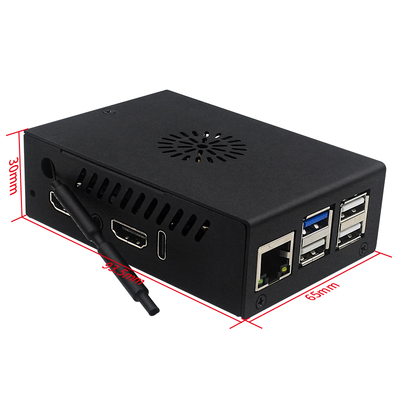 Orange Pi 5 Max Case with Fan  - Pi 5 Case 评论和价格