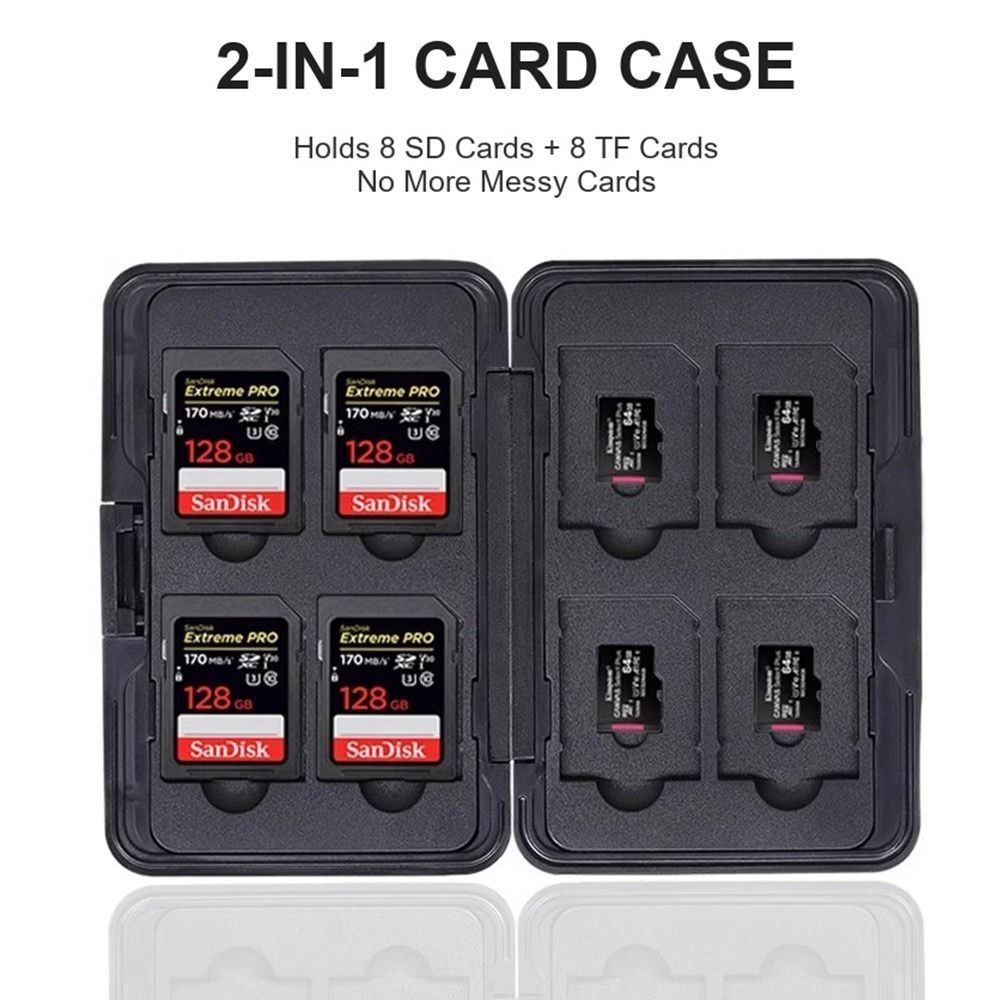 16 Slot Memory Card Case Dual  - Micro Sd Card 评论和价格