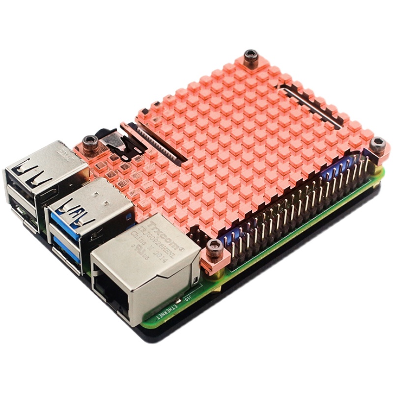 Raspberry Pi 4B Pure Copper He - Pi 4 Case 评论和价格