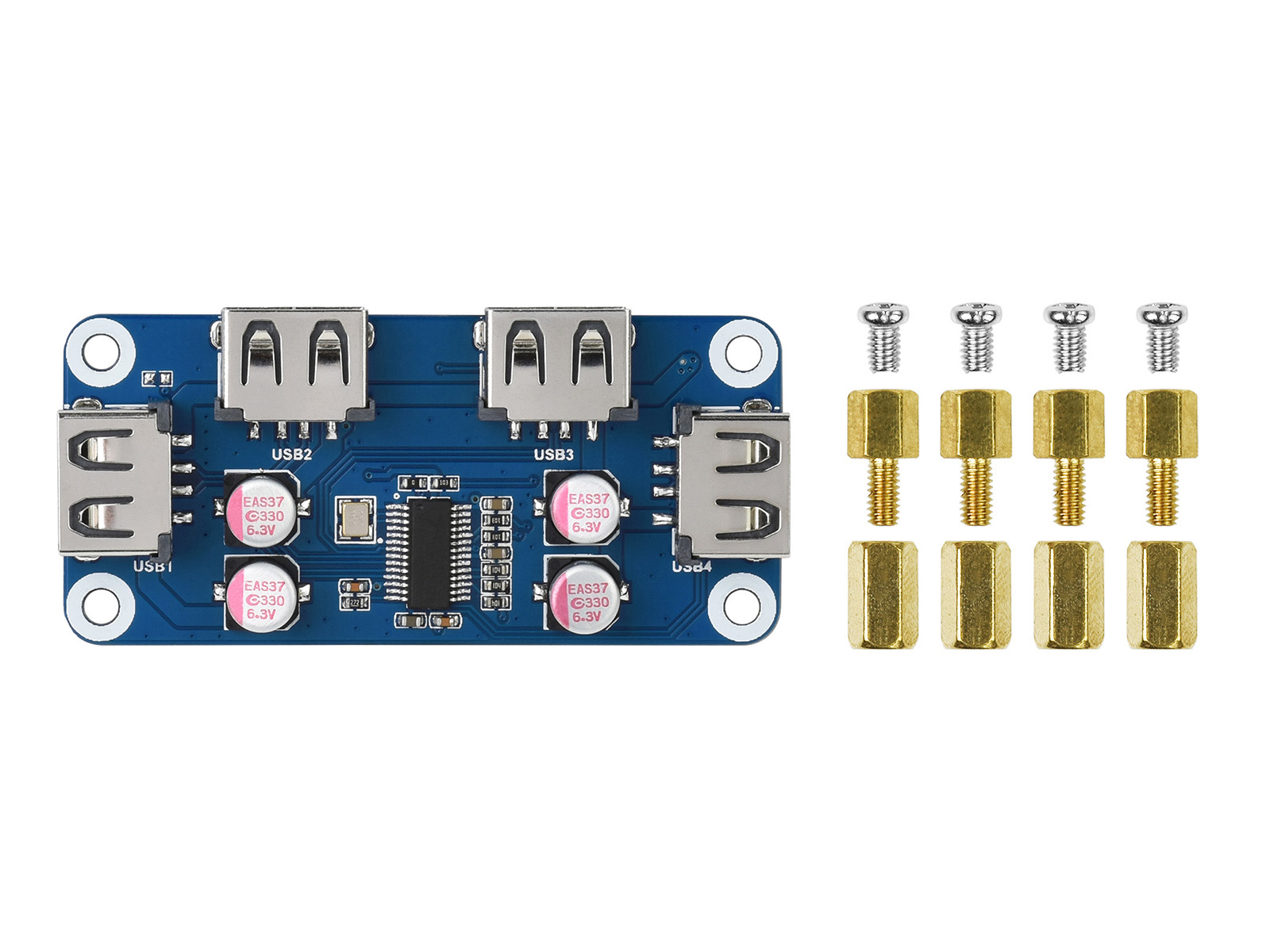 Waveshare USB HUB HAT (B) 4x p - Pi Zero 评论和价格
