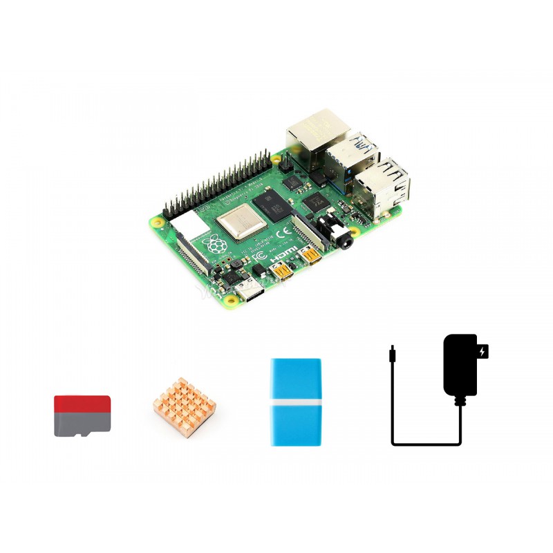 Raspberry Pi 4 Model B Starter - Raspberry Pi Kit 评论和价格