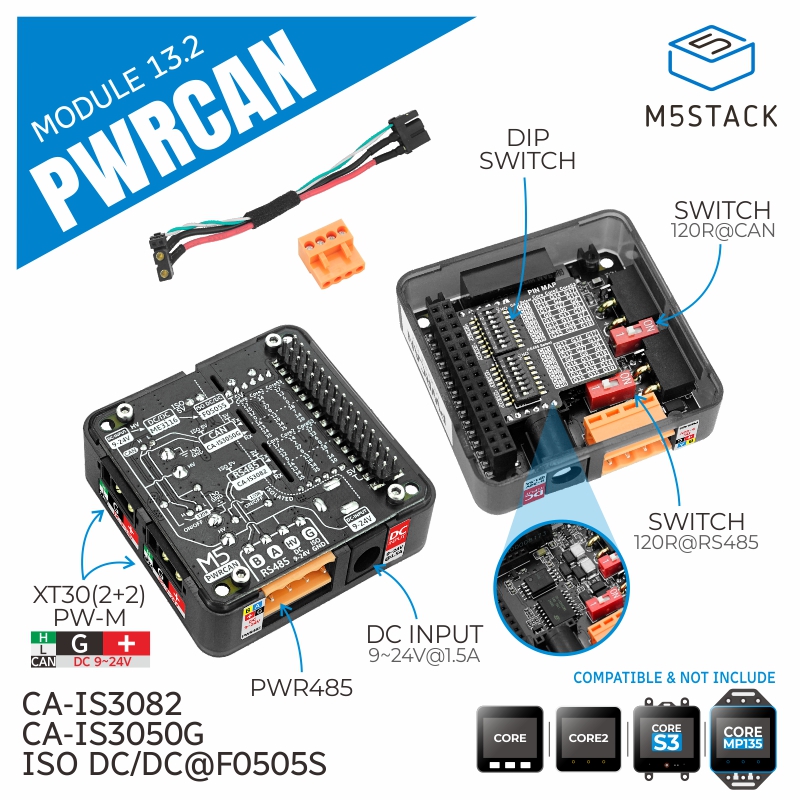 M5Stack Official PWRCAN 13.2 M - Pi Camera Module 评论和价格