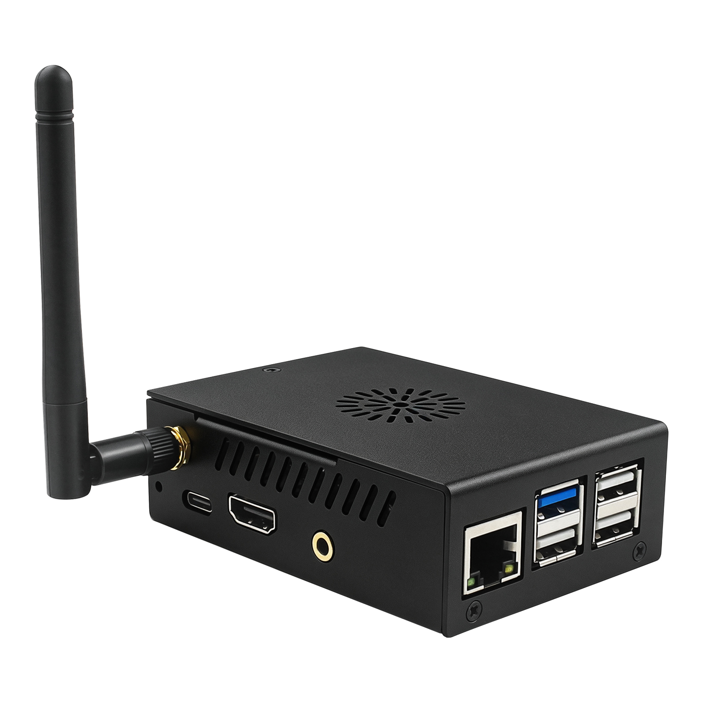 Orange Pi 4 Pro Metal Case Bla - Pi Cooler 评论和价格