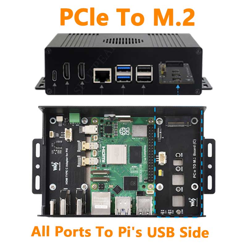 Raspberry Pi 5 Box Case Kit-C  - Raspberry Pi Kit 评论和价格