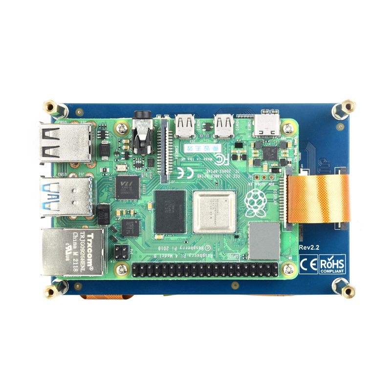Raspberry Pi 4.3inch DSI Displ - Pi 5 Case 评论和价格