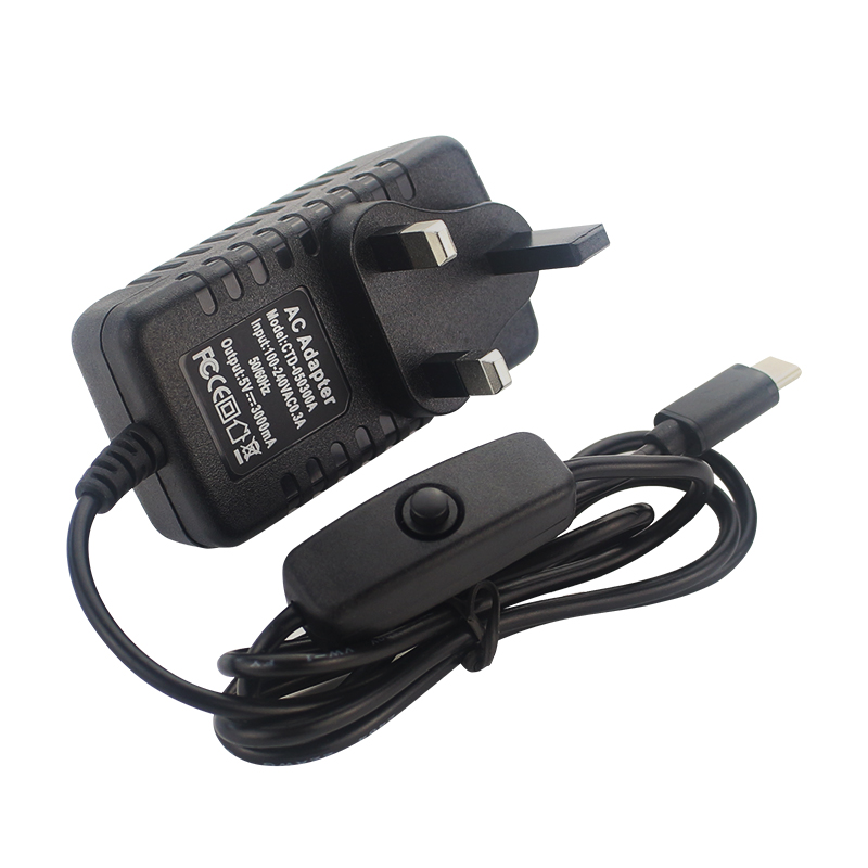 5V 3A Power Supply with ON/OFF - Pi Power Supply 评论和价格