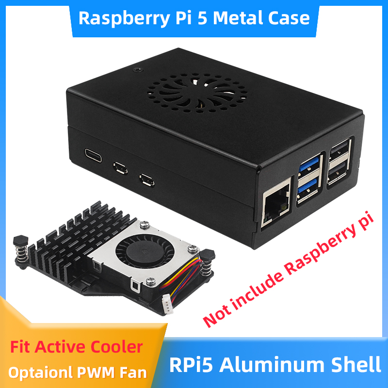 Raspberry Pi 5 Aluminum Alloy  - Pi Cooler 评论和价格