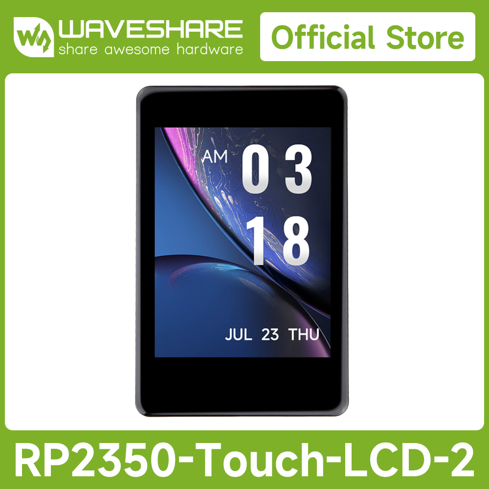 Waveshare RP2350 2inch Capacit - Pi Display 评论和价格