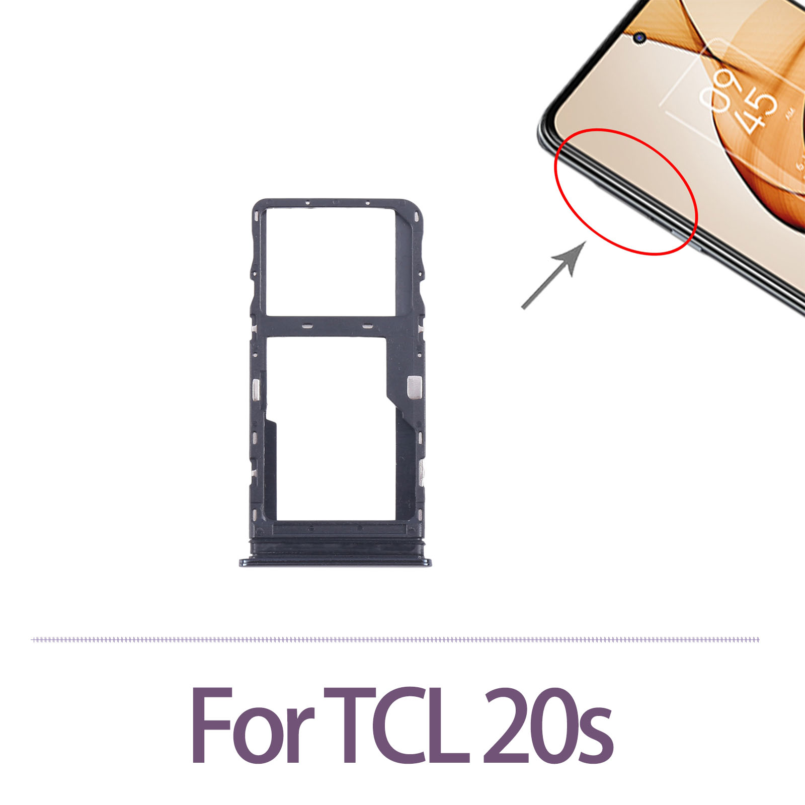 SIM Card Repair Part For TCL 2 - Micro Sd Card 评论和价格