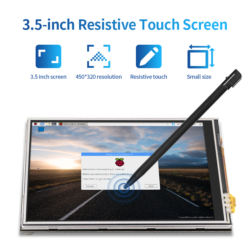 3.5 inch Raspberry Pi 4 Touch  - Pi 4 Case 评论和价格