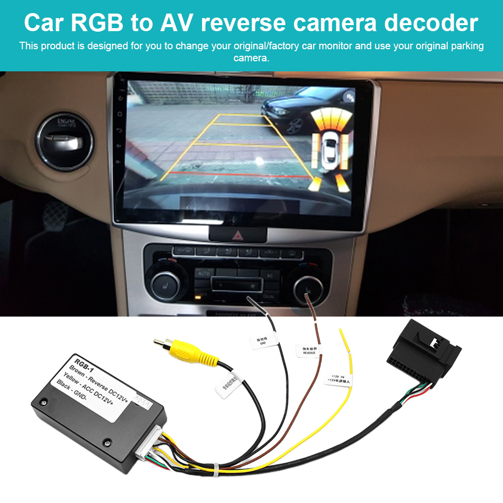 12V Car Rear View Camera RGB T - Pi Camera Cable 评论和价格