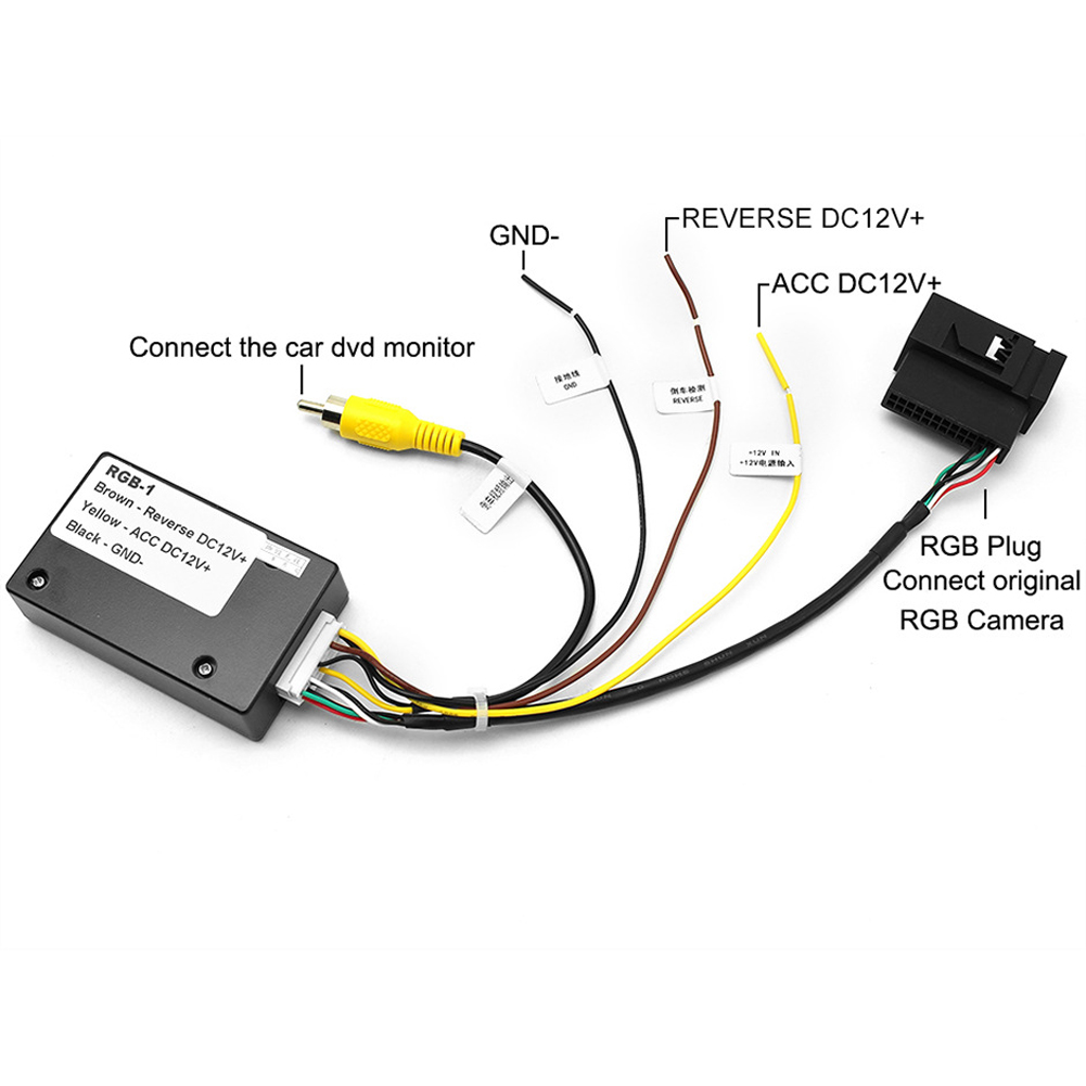 12V Car Rear View Camera RGB T - Pi Camera Cable 评论和价格