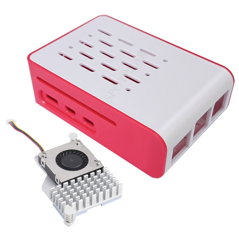 Raspberry Pi 5 Red-White cooli - Pi 5 Case 评论和价格
