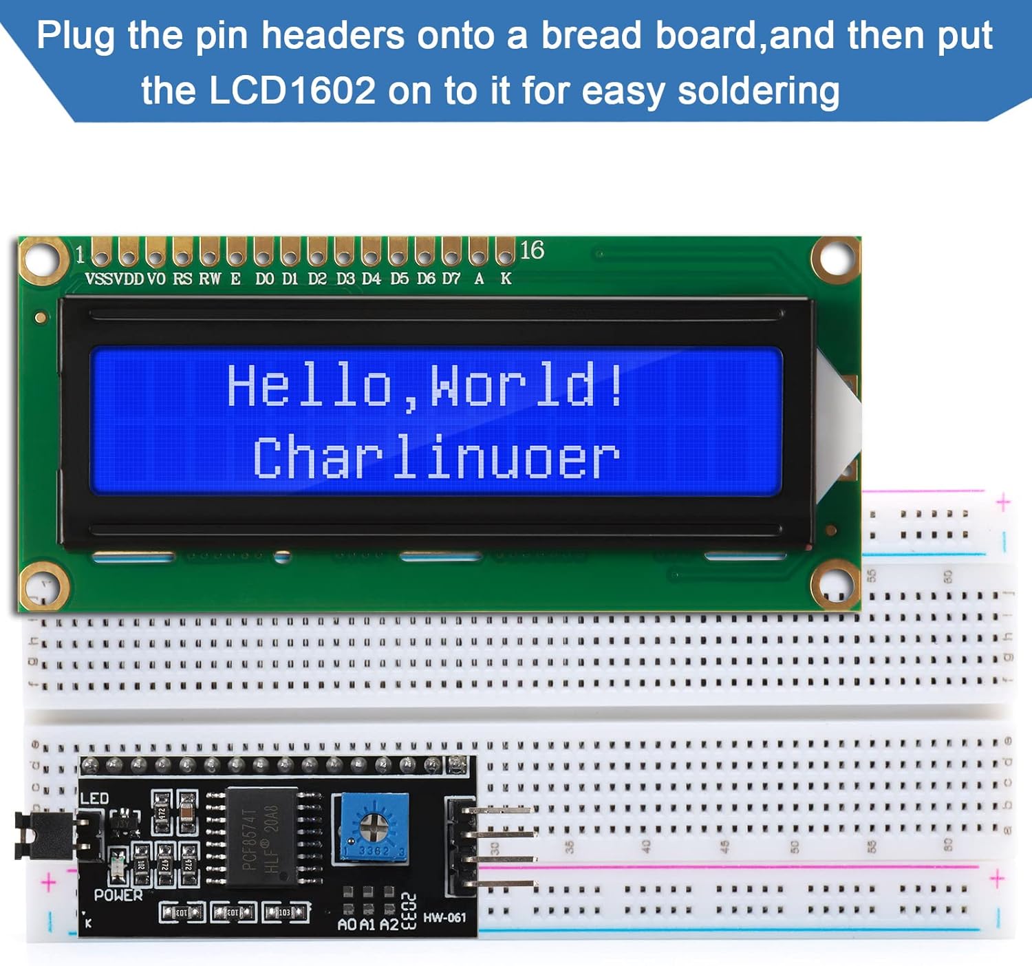 1Set 1602 LCD 20*4 Blue Screen - Pi Display 评论和价格