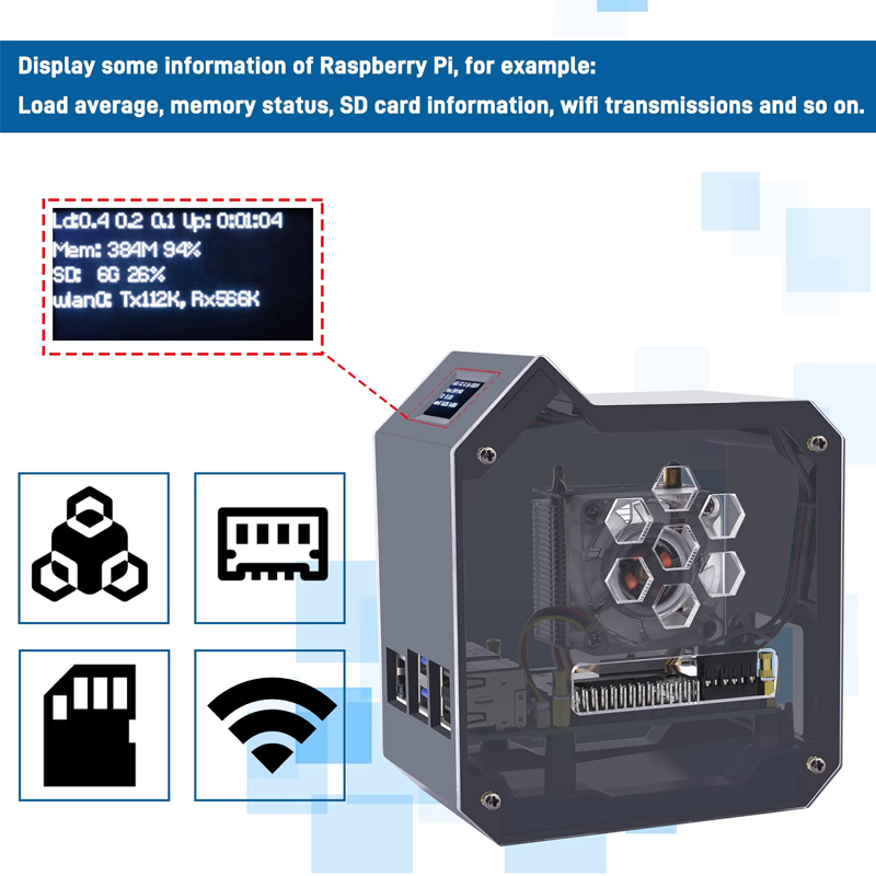 GeeekPi Raspberry Pi 5 ABS Min - Pi 5 Case 评论和价格