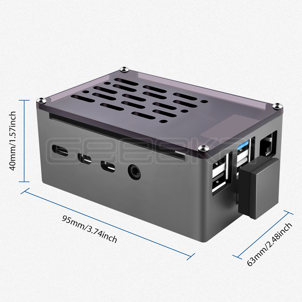 GeeekPi  Aluminum Brick Case B - Pi 4 Case 评论和价格