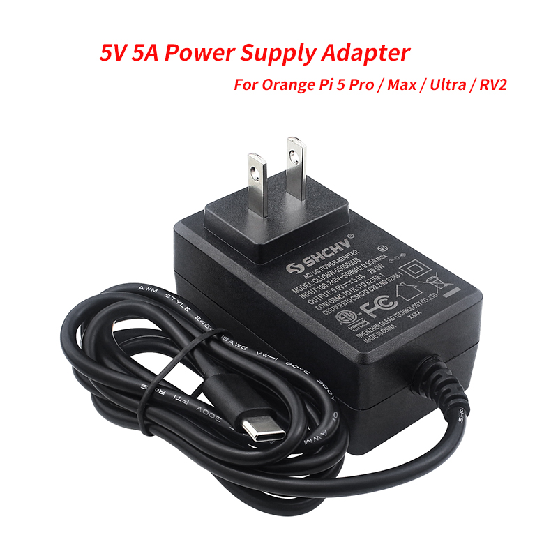 5V 5A Power Supply Adapter Typ - Pi Power Supply 评论和价格