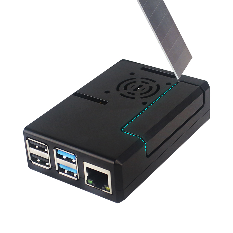 Raspberry Pi ABS Case Black Pl - Pi Cooler 评论和价格