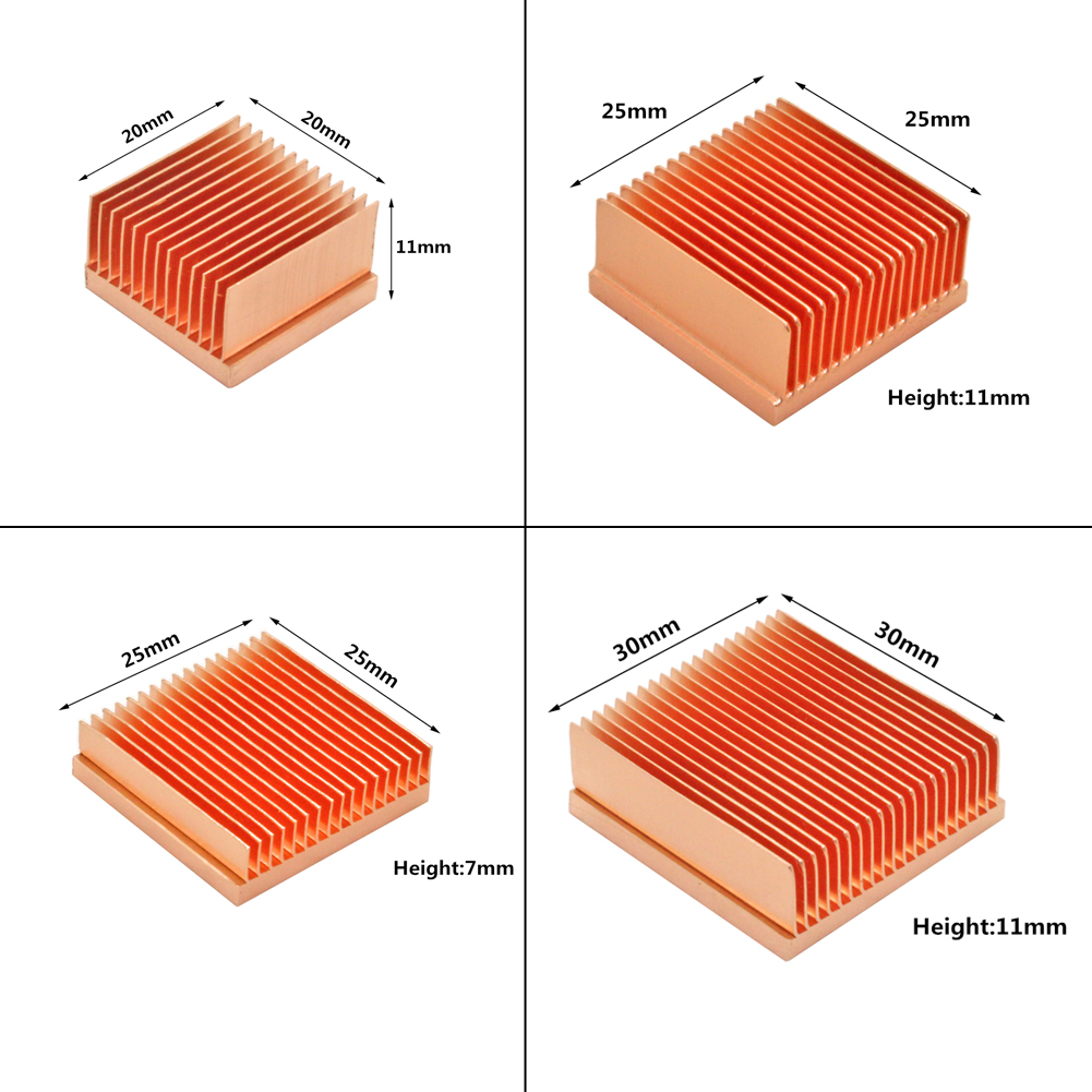 Pure Copper Heatsink DIY Heat  - Pi Cooler 评论和价格