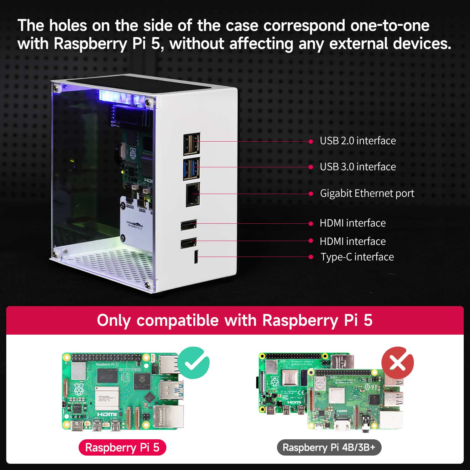Raspberry Pi 5 Case Protective - Pi 5 Case 评论和价格
