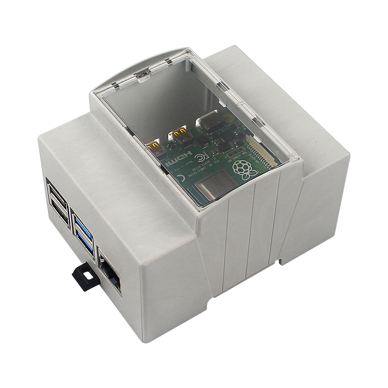Raspberry Pi 4 ABS Case DIN Ra - Pi 4 Case 评论和价格