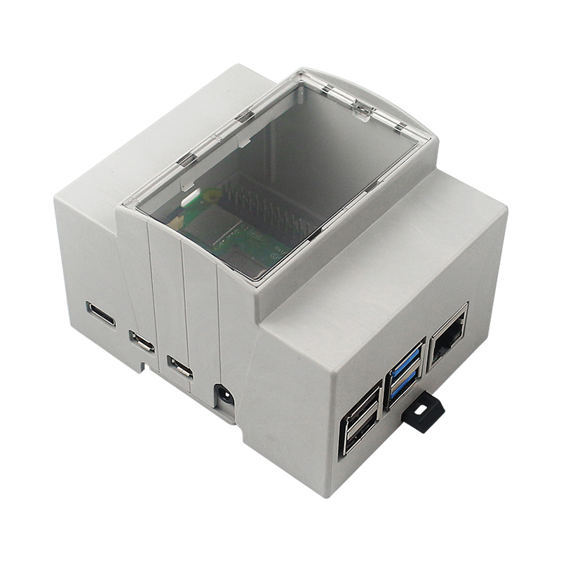 Raspberry Pi 4 ABS Case DIN Ra - Pi 4 Case 评论和价格
